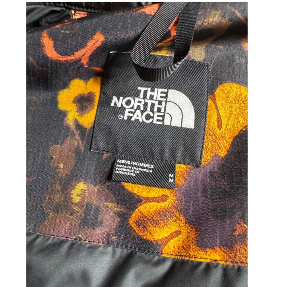 The North Face Mens DryVent Floral Insulated Parka Jacket Hooded Multi Color M